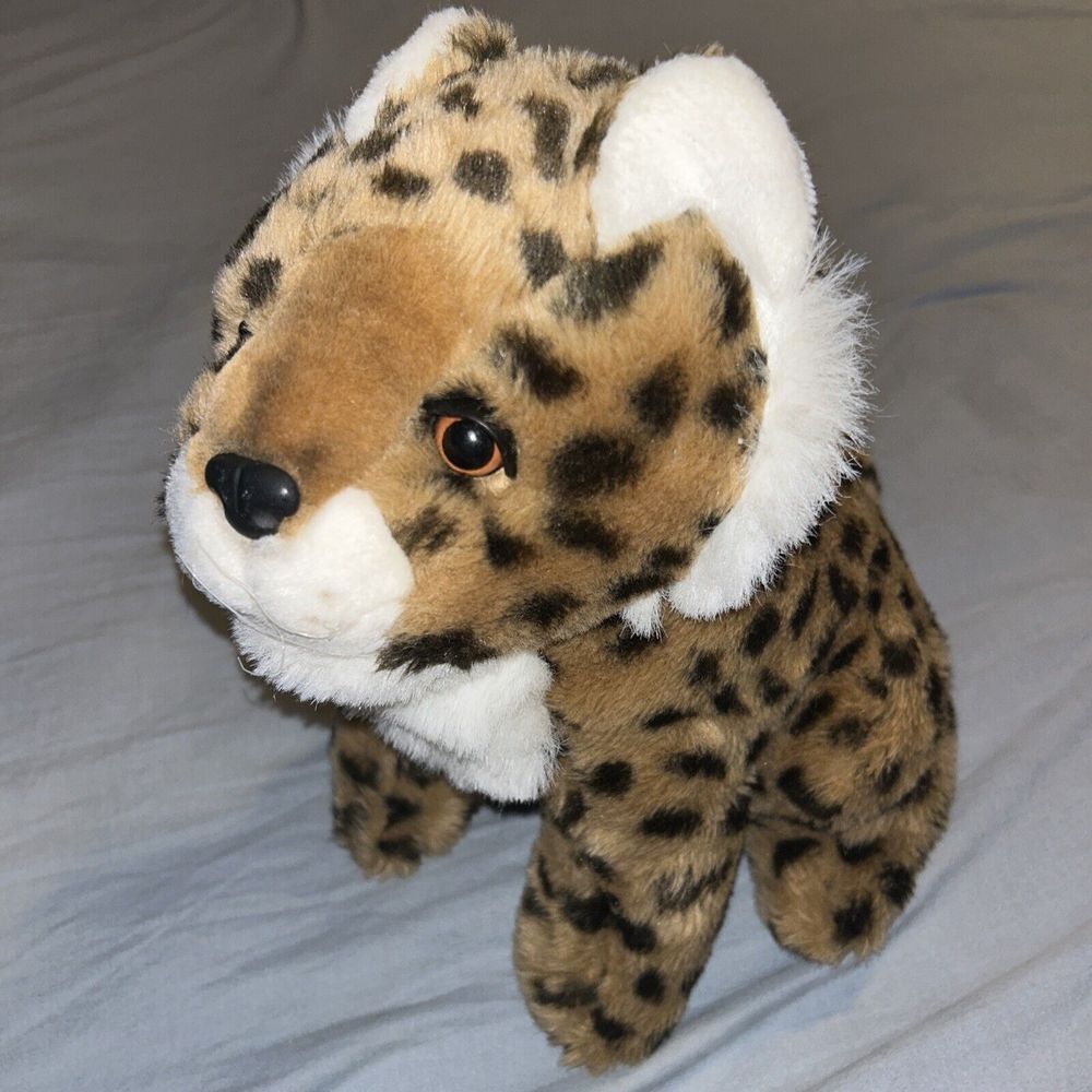 Dan Dee CHUBBY LEOPARD CUB Spotted Cat STUFFED‎ PLUSH ANIMAL SOFT TOY Cute P1